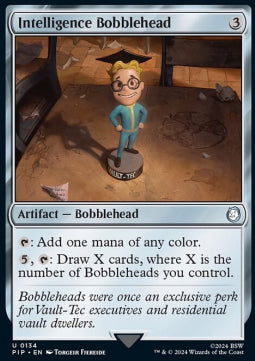 Intelligence Bobblehead - Universes Beyond: Fallout (Uncommon) [PIP-134]