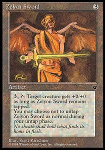Zelyon Sword - Fallen Empires (Rare)