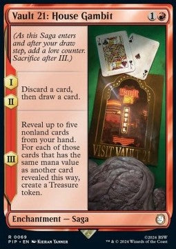 Vault 21: House Gambit - Universes Beyond: Fallout (Rare) [PIP-69]