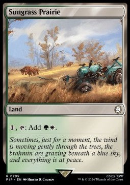 Sungrass Prairie - Universes Beyond: Fallout (Rare) [PIP-295]