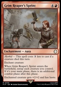 Grim Reaper's Sprint - Universes Beyond: Fallout (Rare) [PIP-58]