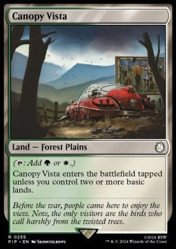 Canopy Vista - Universes Beyond: Fallout (Rare) [PIP-255]