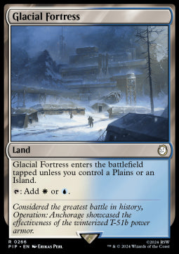 Glacial Fortress - Universes Beyond: Fallout (Rare) [PIP-266]