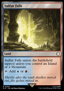 Sulfur Falls - Universes Beyond: Fallout (Rare) [PIP-294]