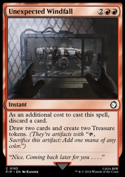 Unexpected Windfall - Universes Beyond: Fallout (Common) [PIP-193]