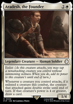 Aradesh, the Founder - Universes Beyond: Fallout (Rare) [PIP-9]