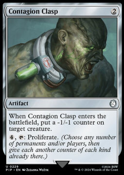 Contagion Clasp - Universes Beyond: Fallout (Uncommon) [PIP-229]