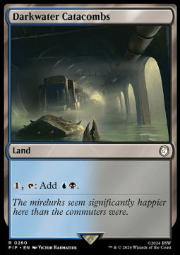 Darkwater Catacombs - Universes Beyond: Fallout (Rare) [PIP-260]