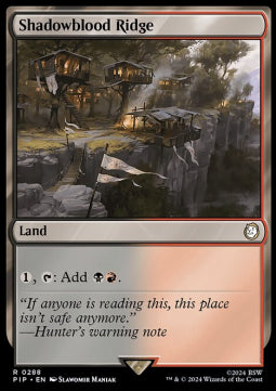 Shadowblood Ridge - Universes Beyond: Fallout (Rare) [PIP-288]