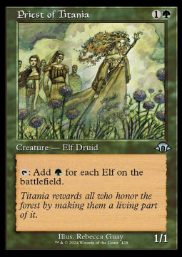 Priest of Titania - Modern Horizons 3: Extras (Uncommon) [XMH3-428]