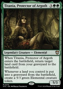 Titania, Protector of Argoth - Commander: Outlaws of Thunder Junction (Mythic) [OTC-210]