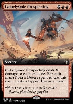 Cataclysmic Prospecting - Commander: Outlaws of Thunder Junction: Extras (Rare) [XOTC-60]