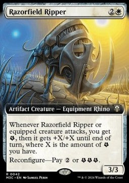 Razorfield Ripper (V.1) - Commander: Modern Horizons 3: Extras (Rare) [XM3C-42]