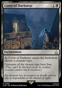 Cover of Darkness - Universes Beyond: Assassin's Creed (Rare) [ACR-89]