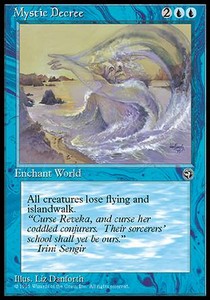 Mystic Decree - Homelands (Rare)
