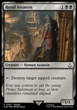 Royal Assassin (V.3) - Universes Beyond: Assassin's Creed: Extras (Rare) [XACR-306]