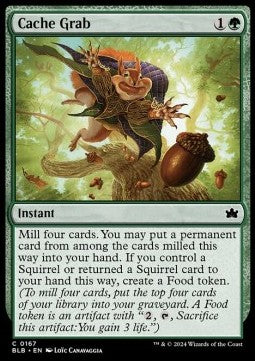 Cache Grab - Bloomburrow (Common) [BLB-167]