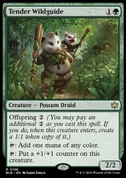Tender Wildguide - Bloomburrow (Rare) [BLB-196]