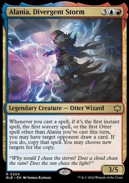 Alania, Divergent Storm - Bloomburrow (Rare) [BLB-204]