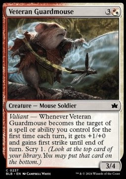 Veteran Guardmouse - Bloomburrow (Common) [BLB-237]