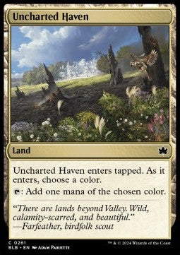 Uncharted Haven - Bloomburrow (Common) [BLB-261]