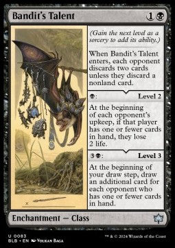 Bandit's Talent - Bloomburrow (Uncommon) [BLB-83]