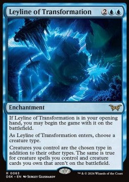 Leyline of Transformation - Duskmourn: House of Horror (Rare) [DSK-63]