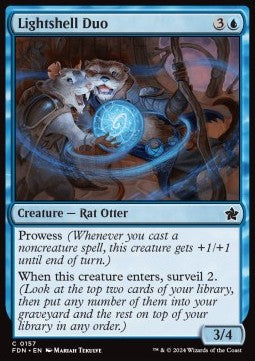 Lightshell Duo - Magic: The Gathering Foundations (Common) [FDN-157]