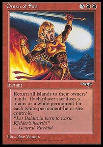 Omen of Fire - Alliances (Rare)