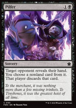 Pilfer - Magic: The Gathering Foundations (Common) [FDN-181]