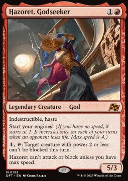 Hazoret, Godseeker - Aetherdrift (Mythic) [DFT-133]