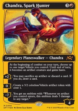 Chandra, Spark Hunter - Aetherdrift: First-Place (Mythic) [DFTFP-456]