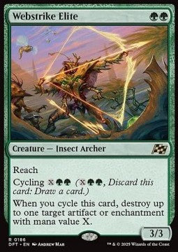 Webstrike Elite - Aetherdrift (Rare) [DFT-186]