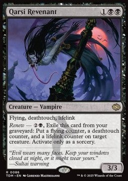 Qarsi Revenant - Tarkir: Dragonstorm (Rare) [TDM-86]