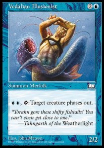 Vodalian Illusionist - Weatherlight (Uncommon)