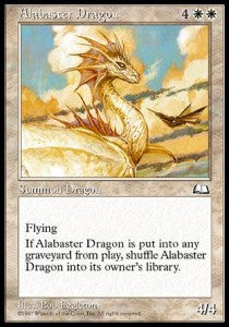 Alabaster Dragon - Weatherlight (Rare)