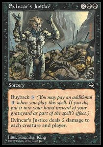 Evincar's Justice - Tempest (Common)