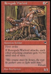 Renegade Warlord - Tempest (Uncommon)